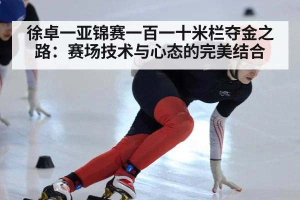徐卓一亚锦赛一百一十米栏夺金之路：赛场技术与心态的完美结合